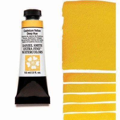 Daniel Smith Watercolour 15ml Cadmium Yellow Deep Hue - theartshop.com.au