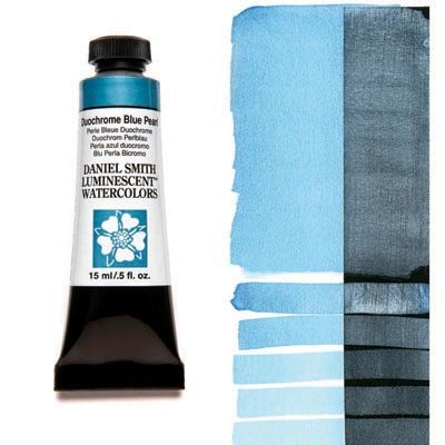 Daniel Smith Watercolour 15ml Duochrome Blue Pearl - theartshop.com.au