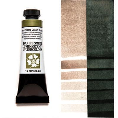 Daniel Smith Watercolour 15ml Duochrome Desert Bronze - theartshop.com.au