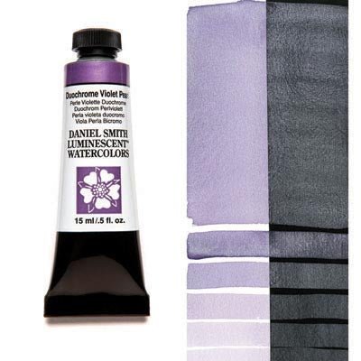 Daniel Smith Watercolour 15ml Duochrome Violet Pearl - theartshop.com.au