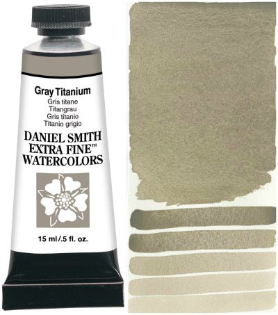 Daniel Smith Watercolour 15ml Gray Titanium - theartshop.com.au