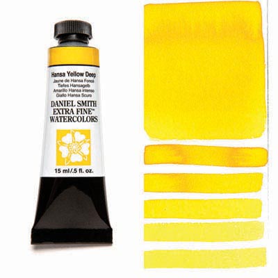 Daniel Smith Watercolour 15ml Hansa Yellow Deep - theartshop.com.au
