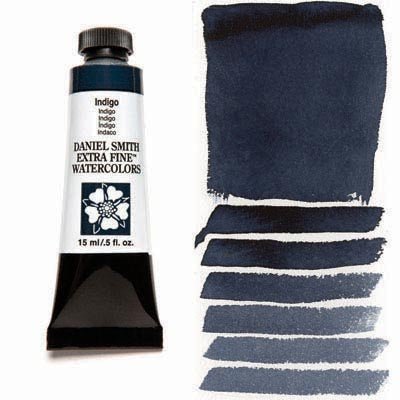 Daniel Smith Watercolour 15ml Indigo - theartshop.com.au