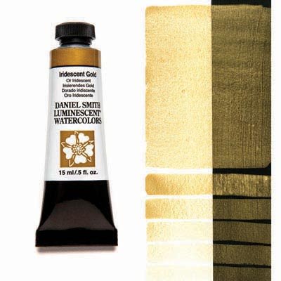 Daniel Smith Watercolour 15ml Iridescent Gold - theartshop.com.au