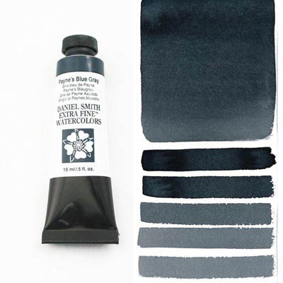 Daniel Smith Watercolour 15ml Payne's Blue Gray - theartshop.com.au