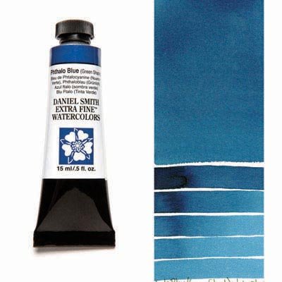 Daniel Smith Watercolour 15ml Phthalo Blue Green Shade - theartshop.com.au