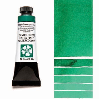 Daniel Smith Watercolour 15ml Phthalo Green Blue Shade - theartshop.com.au