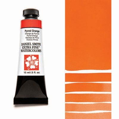 Daniel Smith Watercolour 15ml Pyrrol Orange - theartshop.com.au