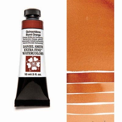 Daniel Smith Watercolour 15ml Quinacridone Burnt Orange - theartshop.com.au