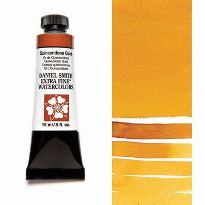 Daniel Smith Watercolour 15ml Quinacridone Gold - theartshop.com.au