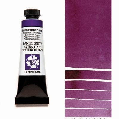 Daniel Smith Watercolour 15ml Quinacridone Purple - theartshop.com.au