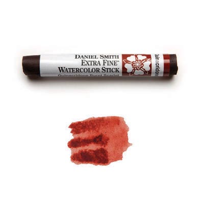 Daniel Smith Watercolour Stick Quinacridone Burnt Scarlet - theartshop.com.au