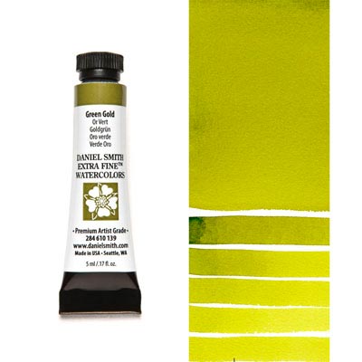 Daniel Smith W/C 5ml Green Gold - theartshop.com.au