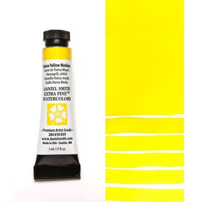 Daniel Smith W/C 5ml Hansa Yellow Medium - theartshop.com.au