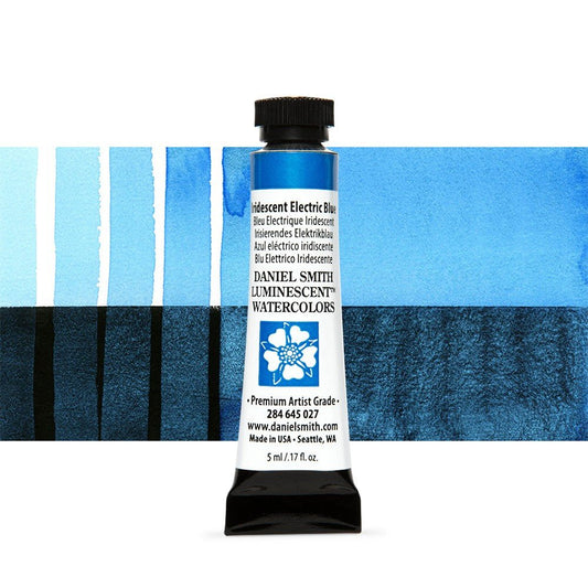 Daniel Smith W/C 5ml Iridescent Electric Blue - theartshop.com.au