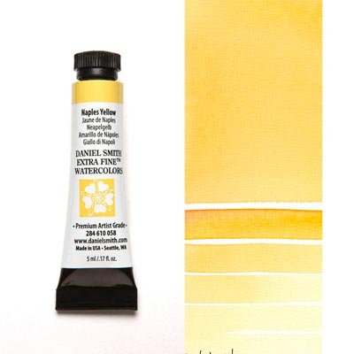 Daniel Smith W/C 5ml Naples Yellow - theartshop.com.au