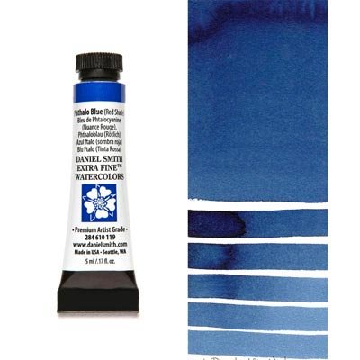 Daniel Smith W/C 5ml Phthalo Blue Red Shade - theartshop.com.au