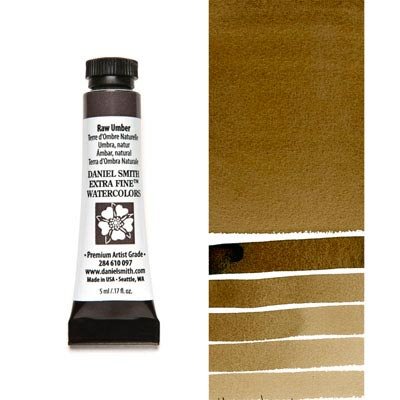 Daniel Smith W/C 5ml Raw Umber - theartshop.com.au