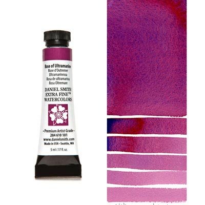 Daniel Smith W/C 5ml Rose of Ultramarine - theartshop.com.au
