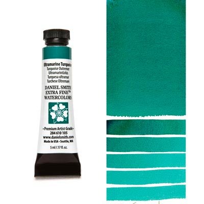 Daniel Smith W/C 5ml Ultramarine Turquoise - theartshop.com.au