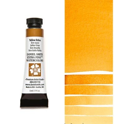 Daniel Smith W/C 5ml Yellow Ochre - theartshop.com.au