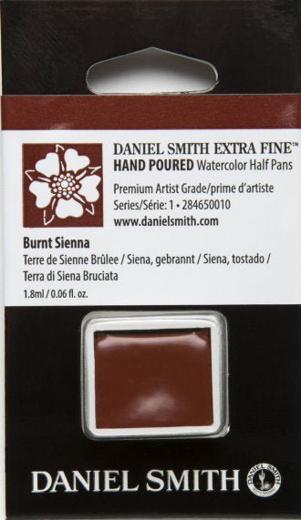 Daniel Smith W/C H/P Burnt Sienna - theartshop.com.au
