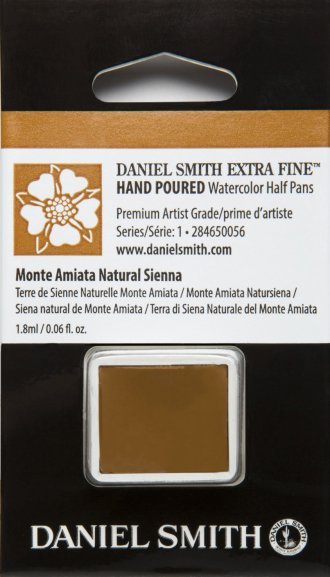 Daniel Smith W/C H/P Monte Amiata Natural Sienna - theartshop.com.au