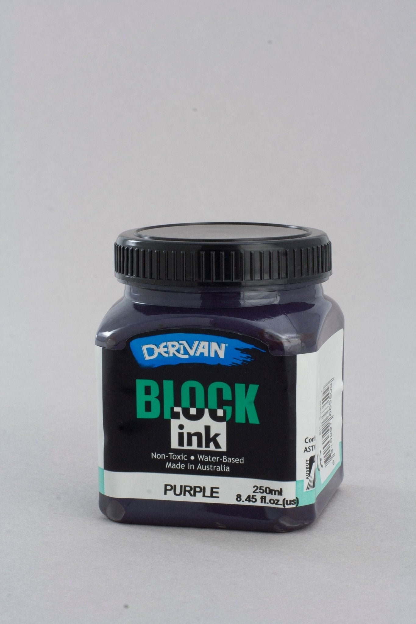 Derivan Block Printing Ink 250ml Purple - theartshop.com.au