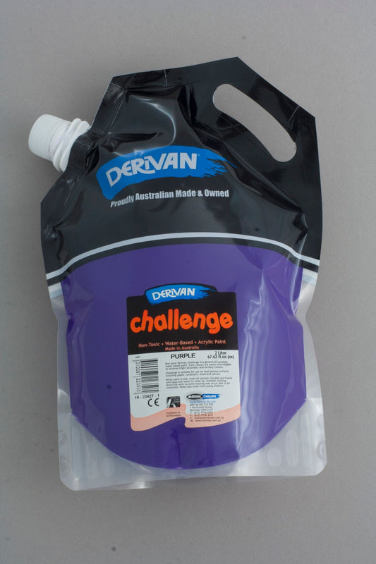 Derivan Challange 2 Litre Purple - theartshop.com.au