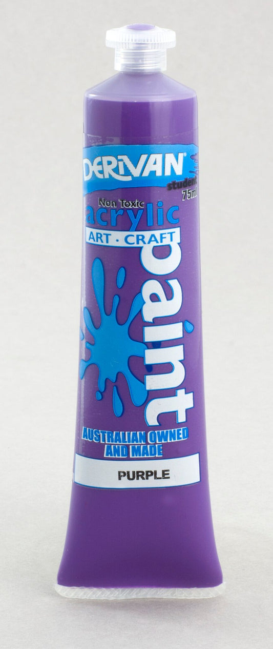 Derivan Students 75ml Purple - theartshop.com.au