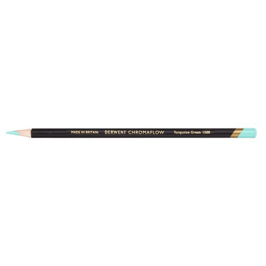 Derwent Chromaflow 1500 Turquoise Green - theartshop.com.au