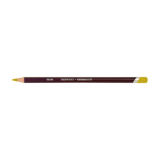 Derwent Coloursoft C030 Lemon Yellow - theartshop.com.au