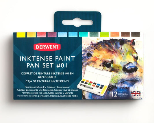 Derwent Inktense Paint Pan Palette #1 - theartshop.com.au