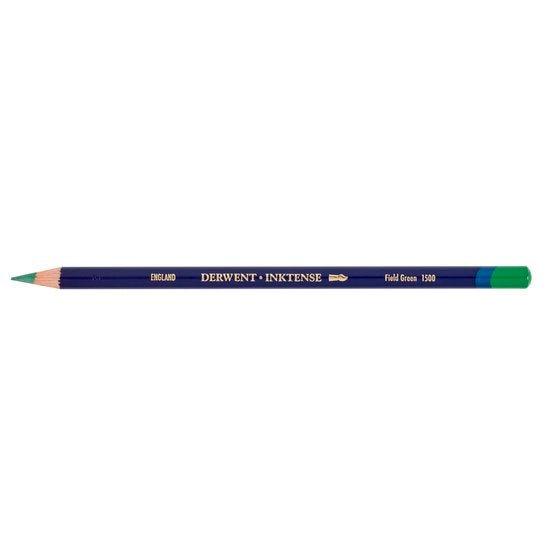 Derwent Inktense Pencil 1500 Field Green - theartshop.com.au