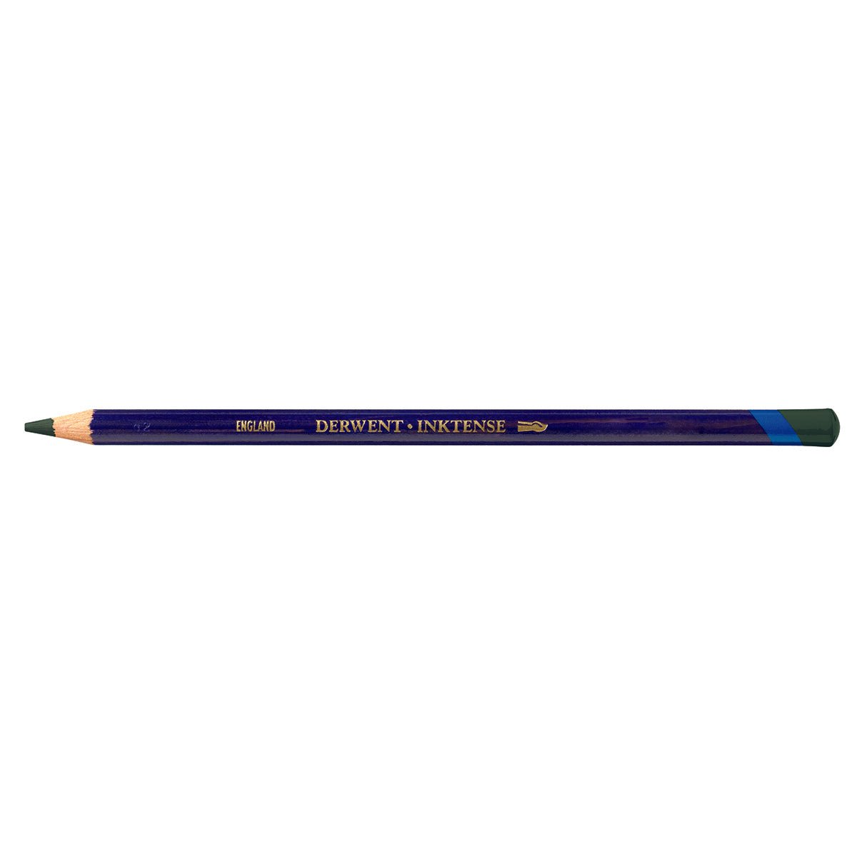 Derwent Inktense Pencil 1600 Leaf Green - theartshop.com.au