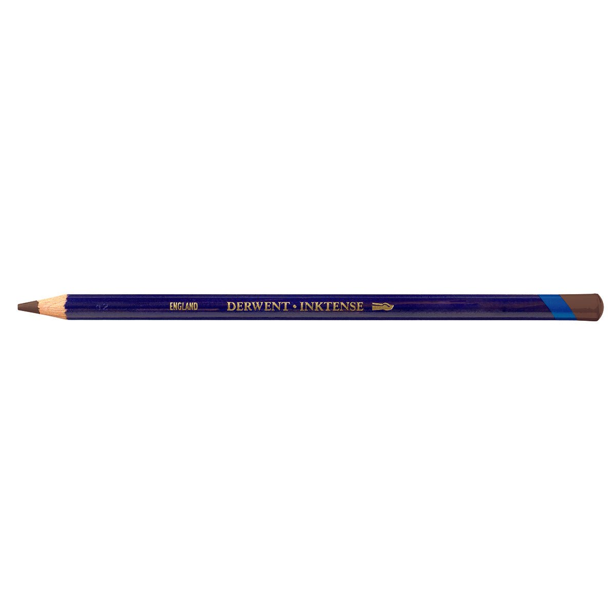 Derwent Inktense Pencil 1740 Saddle Brown - theartshop.com.au