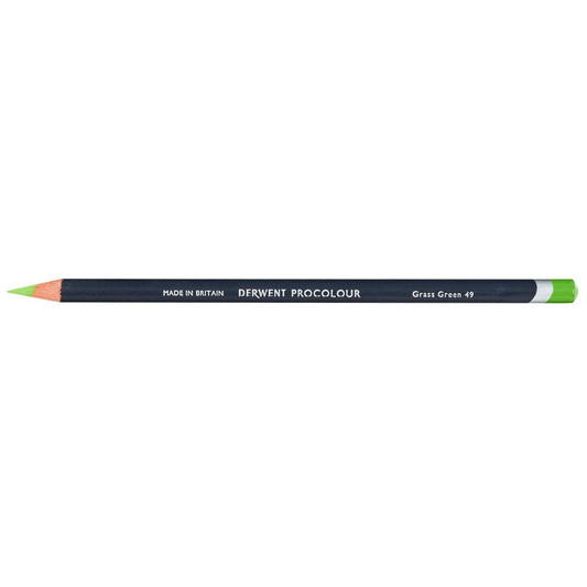Derwent Procolour Pencil Grass Green 49 - theartshop.com.au
