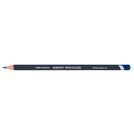Derwent Procolour Pencil Phthalo Blue 33 - theartshop.com.au