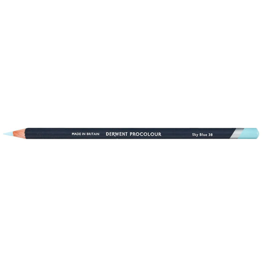 Derwent Procolour Pencil Sky Blue 38 - theartshop.com.au