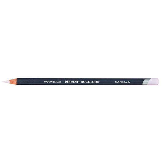 Derwent Procolour Pencil Soft Violet 24 - theartshop.com.au