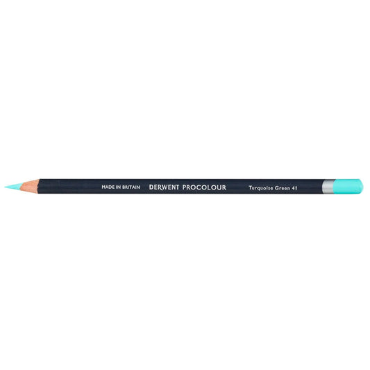 Derwent Procolour Pencil Turquoise Green 41 - theartshop.com.au