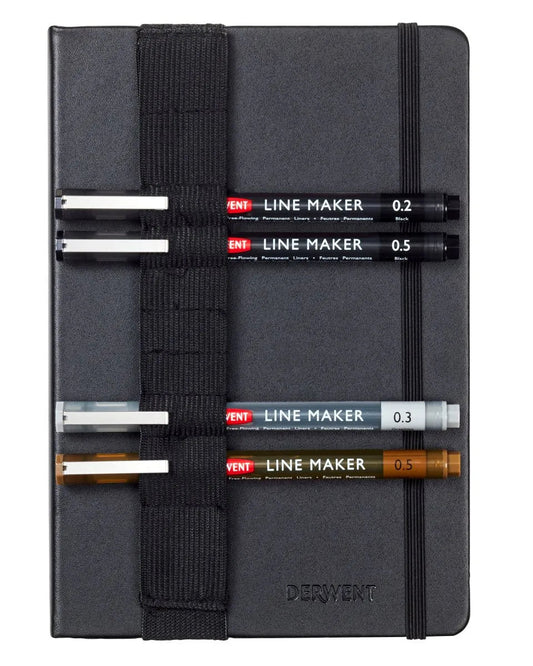 Derwent Sketching Journal And Pen Set - theartshop.com.au