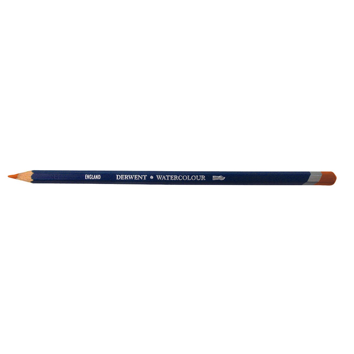 Derwent Watercolour Pencil 10 Orange Chrome - theartshop.com.au
