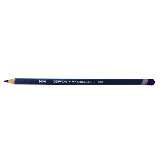Derwent Watercolour Pencil 25 Dark Violet - theartshop.com.au