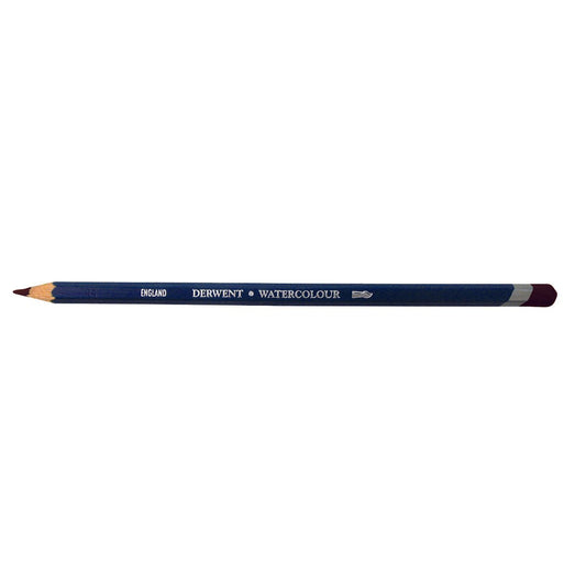Derwent Watercolour Pencil 65 Burnt Carmine - theartshop.com.au