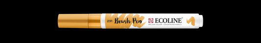 Ecoline Brush Pen 231 Gold Ochre - theartshop.com.au