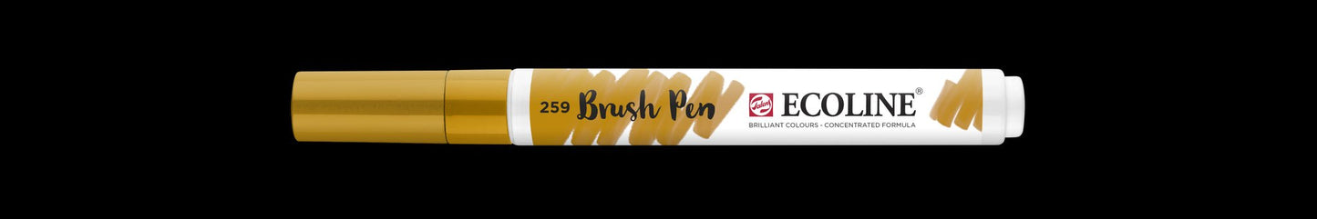 Ecoline Brush Pen 259 Sand Yellow - theartshop.com.au