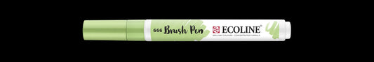 Ecoline Brush Pen 666 Pastel Green - theartshop.com.au