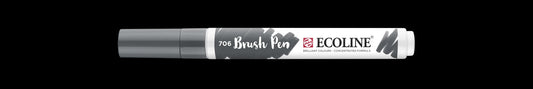 Ecoline Brush Pen 706 Deep Grey - theartshop.com.au