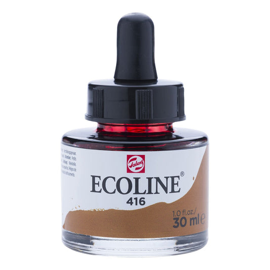 Ecoline Liquid Watercolour 30ml 416 Sepia - theartshop.com.au